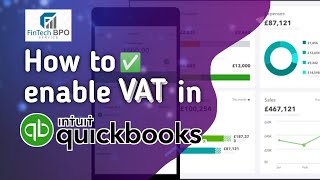 HOW TO ENABLE VAT UK in QUICKBOOKS [upl. by Dionisio444]