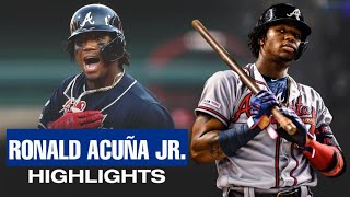 Ronald Acuña Jr  Top Recent Highlights Braves young star is electric [upl. by Bissell]