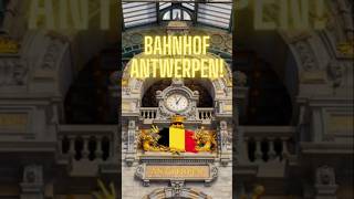 Rundgang Bahnhof Antwerpen 4k 30FPS Waling Tour Antwerp Central Station [upl. by Hniht]