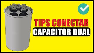 COMO CONECTAR CAPACITOR DUAL DE AIRE ACONDICIONADO ✅ [upl. by Ibbor]