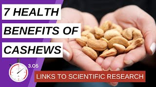 7 Incredible Health Benefits Of Eating Cashew Nuts [upl. by Etteloc]