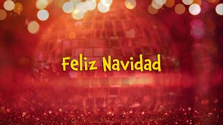 Feliz Navidad Karaoke with Lyrics Christmas instrumental [upl. by Lyndsie]