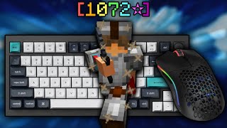 1000⭐ Bedwars ASMR Keyboard amp Mouse Sounds  Hypixel Bedwars [upl. by Arakihc]