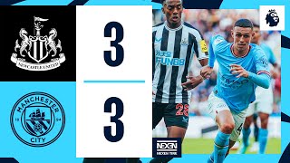 HIGHLIGHTS  Newcastle 33 Man City  Gundogan Haaland amp Bernardo goals  Premier League [upl. by Yruoc398]