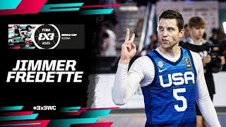 Jimmer FREDETTE 🇺🇸 FIBA 3x3 World Cup 2023  Mixtape  3x3 Basketball [upl. by Lebar237]