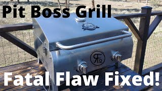 Pit Boss Grill has One Massive Flaw How to Fix it [upl. by Akehsyt980]