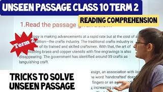 Unseen passage class 10 term 2Unseen passage class 10 term 2 trickUnseen passage class 10 [upl. by Anthea]