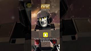 Snapchat Lens 🤳🏻  TransformersOne Short [upl. by Ydarg]