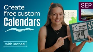 Design Your Own Personalized Calendar for Free [upl. by Nanny428]