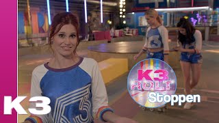 Leren stoppen met rolschaatsen  K3 Rolt Tutorial  K3 Roller Disco Club [upl. by Randy]