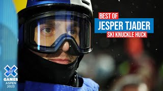 BEST OF Jesper Tjader Ski Knuckle Huck  X Games Aspen 2023 [upl. by Heti77]