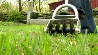 Lawn repair with the revolutionary Grass StitcherMUST SEE [upl. by Geaghan]