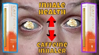 Inhale Health Caffeine Inhaler Energy Review [upl. by Lombard]