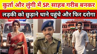 SP साहब कुर्ता और लुंगी में गरीब बनकर लड़की को छुड़ाने थाने पहुंचे और फिर दरोगा ने जो किया [upl. by Kcirdnek]