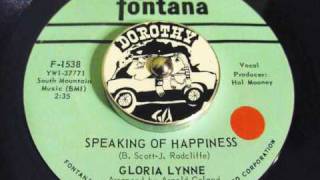 Gloria Lynne  Speaking Of Happiness [upl. by Eudora]