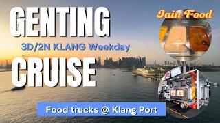 Genting Dream Cruise 3D2N Klang  Balcony Cabin  Food trucks and Jain vegetarian food [upl. by Triny]