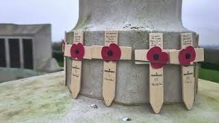 Wooden crosses in remembrance of our boys [upl. by Ssidnac]