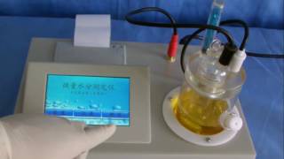 HZWS 2 Transformer oil moisture content tester [upl. by Labotsirhc]