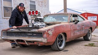 I Supercharged My 1968 Dodge ChargerWill It Survive [upl. by Inkster]