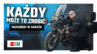 Modyfikacje MOTOCYKLA w GARAŻU [upl. by Nilrev]