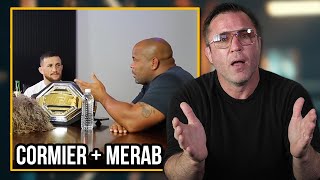 Chael Sonnen Reacts to Cormier’s interview with Merab Dvalishvili [upl. by Ecnar]