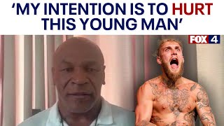 Mike Tyson ahead of Jake Paul fight quotIm just a different species of human beingquot [upl. by Holmann]