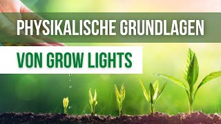 Physikalische Grundlagen 101 – Effizienz von LED Growlights erklärt [upl. by Pernell26]