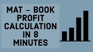 Book Profit Calculation In MAT in just 8 Minutes  Income Tax Ca Final [upl. by Rriocard921]