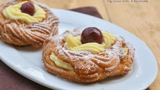 Zeppole di San Giuseppe Fritte  Ricette che Passione [upl. by Leiva900]