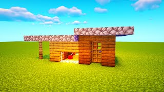 APRENDE YA 👉 Cómo Construir una CASA para PERROS en Minecraft ✨  TE ENCANTARA [upl. by Matthei]