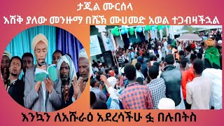 መታየት ያለበት ቅልጥ ያለ የሚገርም መንዙማ ታጂል ሙርሰላ በሼህ ሙሀመድ አወል የነቀምት ፈቲህ መስጂድ ኢማም እንኳን ለአሹራዕ አደረሳችሁ Subscribeአድርጉ [upl. by Atlante]