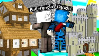 SFIDO BELLAFACCIA AD UNA GARA DI COSTRUZIONI  MINECRAFT ITA [upl. by Tallou]