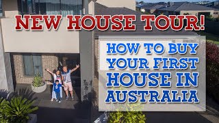 New House Tour  Buying your First Home in Australia  Part 1 [upl. by Jeddy383]