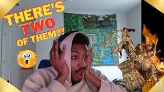 Dark Souls Remastered  Ornstein and Smough first reaction [upl. by Thaddus11]