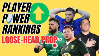 PLAYER POWER RANKINGS  1 LOOSEHEAD PROP [upl. by Emmy35]