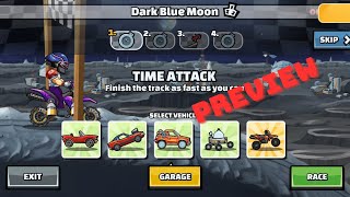 HCR2 New Team Event Preview  Dark Blue Moon  Hill Climb Racing 2 New Team Event [upl. by Williamson]