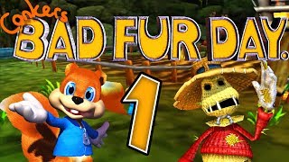 CONKERS BAD FUR DAY  01 💩 Böser Kater nach einem SaufAbend [upl. by Cairns150]