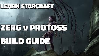 Learn Starcraft  Zerg v Protoss Build Order Updated 2018 [upl. by Minica]