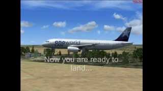 Airbus ILS Tutorial FSX [upl. by Hallvard]