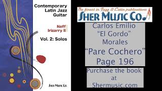 Pare Cochero Carlos Emilio El Gordo Morales Irakere Latin Jazz Guitar Solo Transcription [upl. by Gerg571]