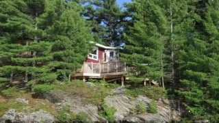 Muskoka Cottage for Rent 269 on Healey Lake near Mactier Ontario [upl. by Cappello]