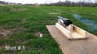 Golf Ball Breech loader Cannon target shooting [upl. by Savart54]