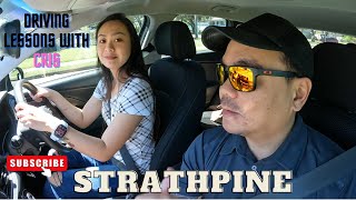 STRATHPINE  CRITICAL AREA  DRIVING LESSONS WITH CRIS  PINOY DRIVING INSTRUCTOR  AUSTRALIA [upl. by Byrom62]