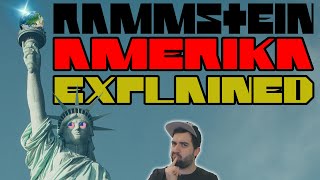 Learn German with Rammstein  Amerika Lyrics Translation and Meaning Explained  Daveinitely [upl. by Tracey629]