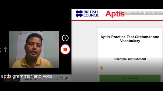 Aptis Grammar and Vocabulary Demo Test With Answer [upl. by Nayllij777]