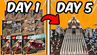 I Built a LEGO CLONE ARMY in 5 DAYS [upl. by Rika]