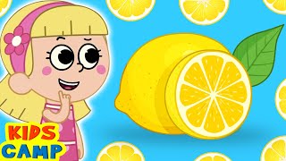 What Color Is The Lemon Song 🍋  More Nursery Rhymes And Kids Songs [upl. by Corie]