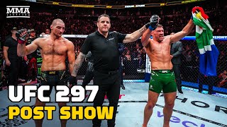 UFC 297 LIVE PostFight Show Reaction To Dricus Du Plessis Beating Sean Strickland  MMA Fighting [upl. by Ilke456]