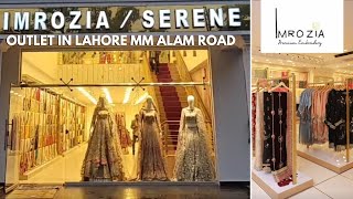 Imrozia Premium Outlet Visit In Lahore MM Alam Road  Imrozia Premium New Luxury Collection 2022 [upl. by Hamil]