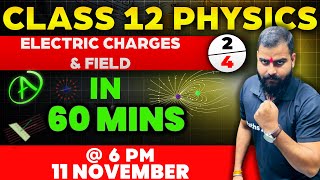 Class 12 Physics Electric Charges amp Fields 2 Concepts  PYQ  Class 12th  Boards Jugad Se [upl. by Eilla]